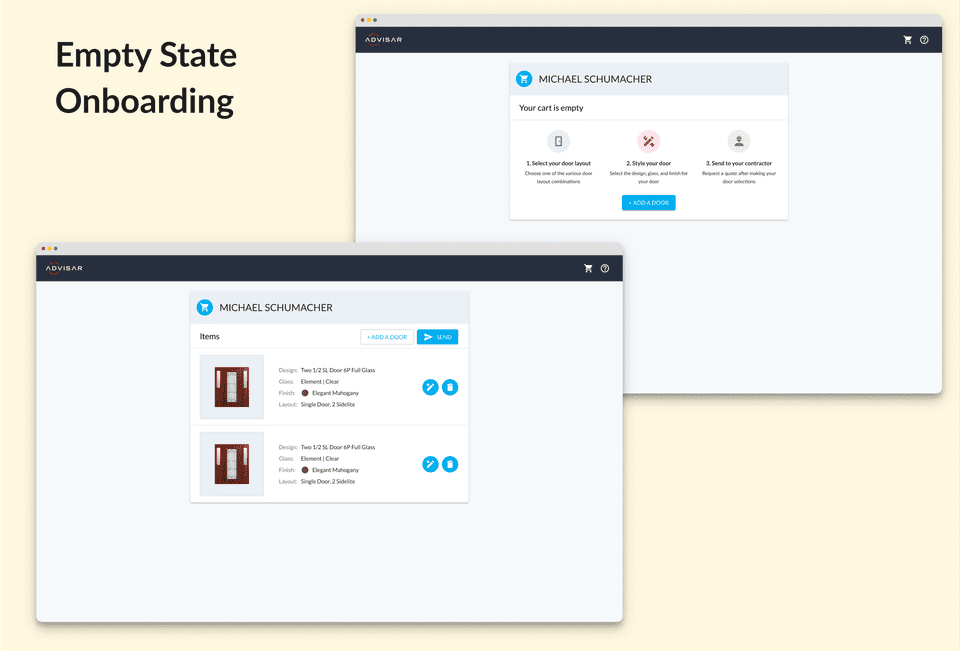 Empty State Onboarding